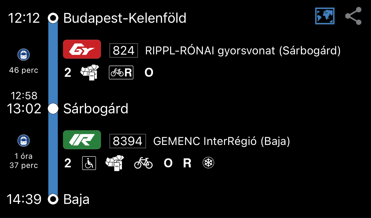 Megálmodott menetrend