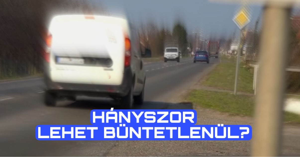 Hányszor lehet büntetlenül?